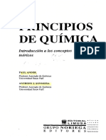 Ander P & A J Sonessa 1989 (16951) PRINCIPIOS de QUÍMICA. Introducción A Los Conceptos Teóricos