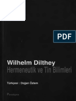 Wilhelm Dilthey - Hermeneutik ve Tin Bilimleri.pdf