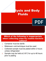 W5 UA and Body Fluids