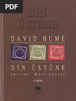 David Hume - Din Üstüne