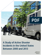 United States Active Shooter Incidents 2000-2013