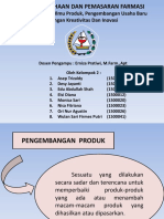 Tugas Kelompok II (DIII-VA) Pengembangan Ilmu Produk, Pengembangan Usaha Baru Dengan Kreativitas Dan Inovasi