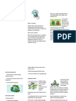 Folletos Reciclaje para Combinar