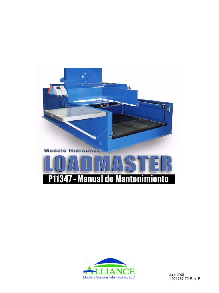 Manual de Load Master | PDF | Ascensor | Ingeniería de Edificación