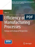 Efficiency of Manufacturing Processes: Wen Li