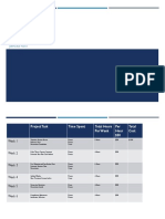 Time Sheet: Inta302 Residential Design Ii Jermaine Foxx