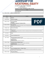 October 2017 Nsow Logistics Memo Agenda