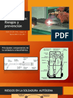 Soldadura Autogena (Oxiacetilenica) Normas Preventivas y Riesgos