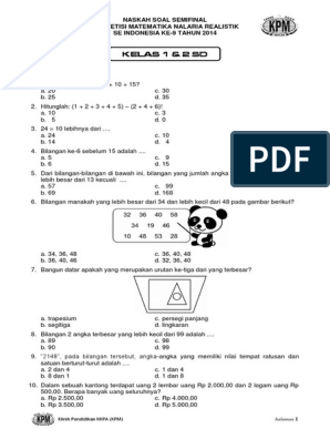 Kmnr9 Semifinal Sd 1 2 Pdf