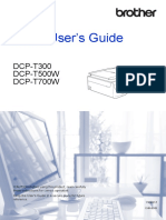 Basic User's Guide: DCP-T300 DCP-T500W DCP-T700W