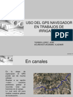 Usos Del Gps Portatil