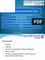 Sources of International Law 
