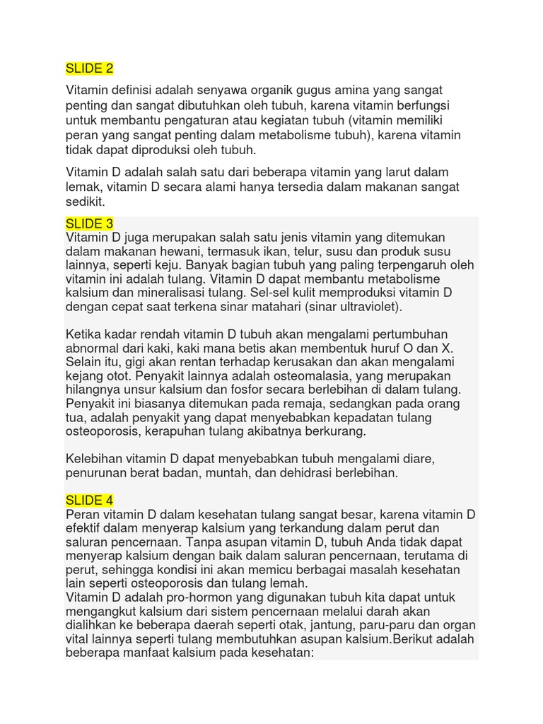 Terjemahan Presentasi Binggris