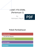Presentasi Prakt Fts Steril p1