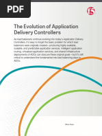 The Evolution of Application Delivery Controllers