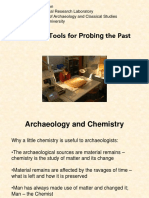 Scientific Tools For Probing The Past