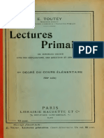 Toutey Lectures Primaires Ce1