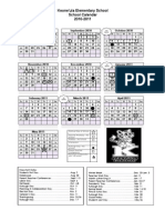 Final KES School Calendar 10-11 With Logo Yearly Calendar