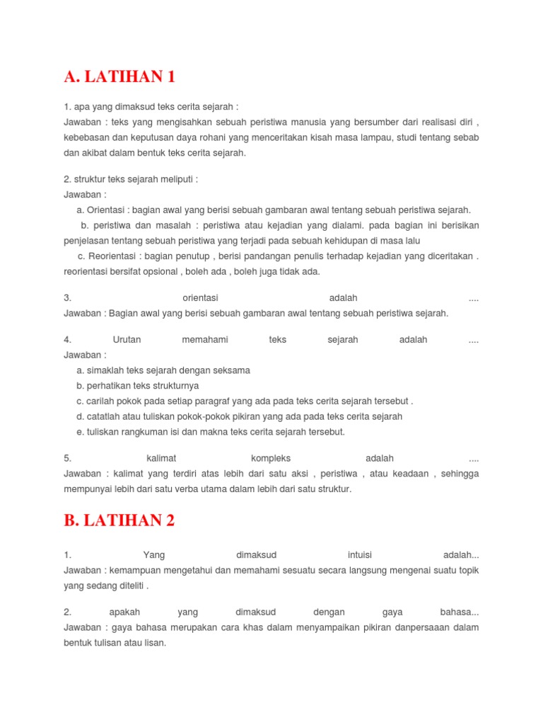 Teks Sejarah Pdf