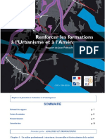 Renforcer les formations à l’Urbanisme et à l’Aménagement