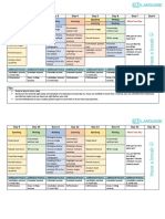 PTE 3 Week Study Schedule