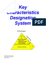 System For Determine The Key Characteristics