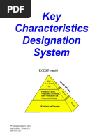 System For Determine The Key Characteristics