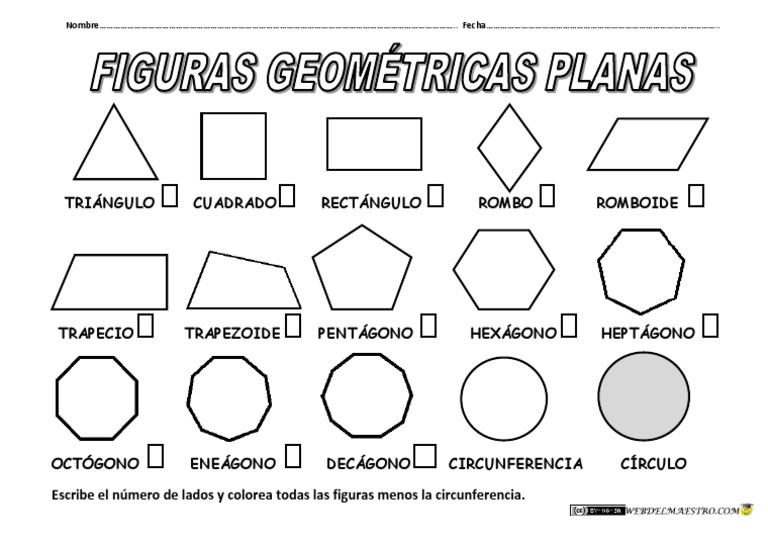 Figuras Geometricas Planas 1 Pdf