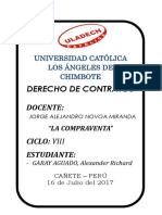 Trabajo Monográfico - Derecho de Contratos PDF