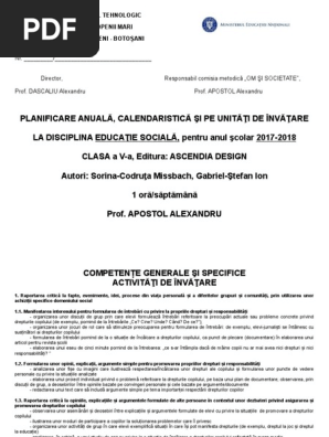Manual Educatie Sociala Clasa 6 Pdf
