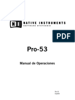 Pro-53 Manual (Spanish)