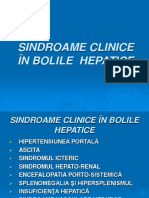 Sindroame Clinice n Bolile Hepatice