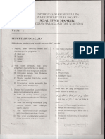 Soal Pendidikan Agama SPMB Mandiri Uin Jakarta 2013-2014 PDF