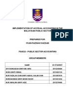 Implementation of Accrual Accounting in Malaysian Public Sector