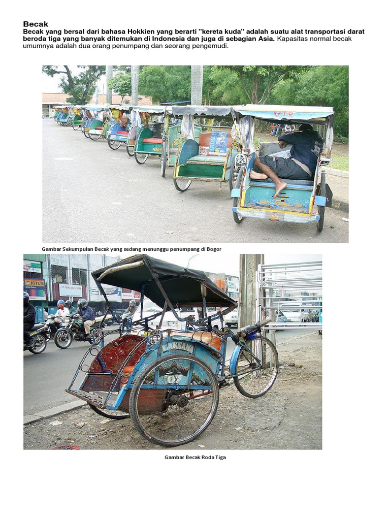 Becak | PDF