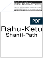 Rahu Ketu Shanti Path