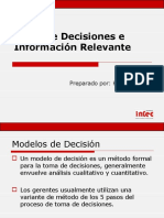 INI-323-9. Toma de Decisiones