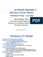Windows Kernel Internals II