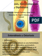 Tema 17 Enterobiosis, Himenolepiosis y Dipilidiosis