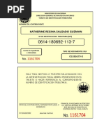 Tarjeta de IVA y Registro de Contribuyente | PDF