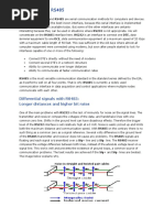 Introduction To RS485: Differential Signals With RS485: Longer Distances and Higher Bit Rates