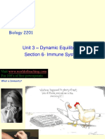 Unit 3 - Dynamic Equilibrium Section 6-Immune System: Biology 2201