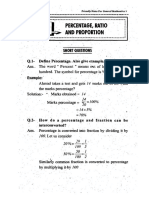 Unit01 Percentage Ratio and Proportion PDF