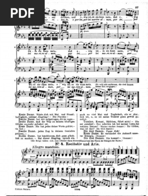 O Zittre Nicht The Magic Flute
