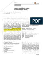 Taguchi Method Approach On Catalytic Degradation of Polyethylene and Polypropylene Into Gasoline