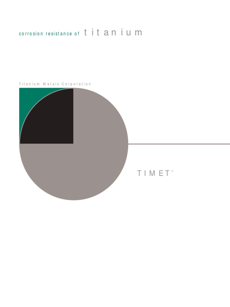 Titanium Corrosion Handbook Corrosion Chlorine