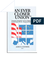 James B. Steinberg - An Introduction To EU Integration PDF