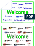 Witaj Bienvenido Bienvenue Welkom: Welcome