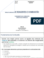 Termodinâmica II. Misturas de Reagentes e Combustão