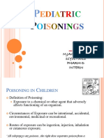 PEDIATRIC POISONINGS: KEY ASPECTS OF IRON, ACETAMINOPHEN AND SALICYLATE TOXICITY